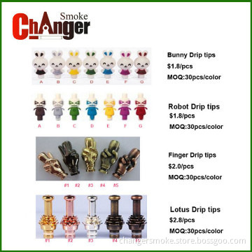 Hottest & Popular Electronic Cigarette Drip Tip Beedo and hello kitty